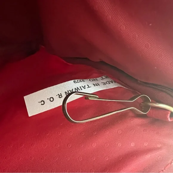 Vintage Red Clutch Bag - Picture 9 of 12